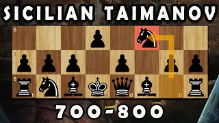 Play the Sicilian Taimanov like a Grandmaster  700800 [upl. by Killy]