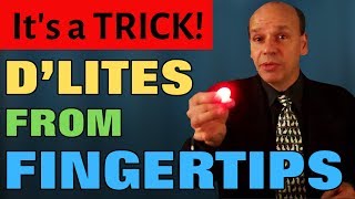 DLites Lights From Fingertips  MagicTrickscom [upl. by Llyrat807]