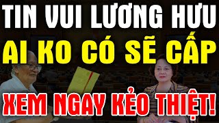 Tin Vui AI KHÔNG CÓ LƯƠNG HƯU SẼ ĐƯỢC NHẬN TRỢ CẤP HƯU TRÍ amp LỘ TRÌNH TĂNG LƯƠNG TỚI 2030 bba [upl. by Tait427]