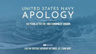 US MILITARY OFFERS HISTORIC APOLOGY TO ANGOON FOR THE DEVASTATING 1882 BOMBARDMENT [upl. by Yeltsew]