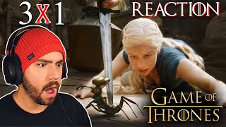 BEST SEASON OPENER First Time Watching Game of Thrones S3E1 quotValar Dohaerisquot  Reaction amp Review [upl. by Lona]