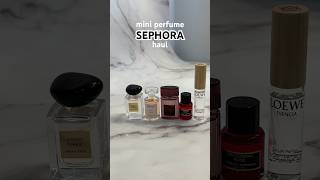 SEPHORA mini perfumes haul 🛍️✨ viralshorts sephora perfume shorts aesthetic viral fyp beauty [upl. by Annagroeg288]