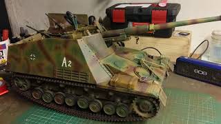 116 Nashorn Tank Destroyer Clark tk60 test functions [upl. by Arvid]