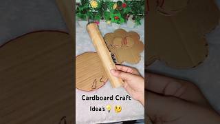 DIY Cardboard Cool Craft 😎👍🏻cardboardcraft diy craftcrafts crafteraditi cardboardshortsideas [upl. by Tita]