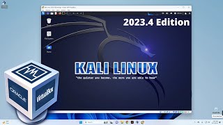 How to Install Kali Linux in VirtualBox 20234 Edition [upl. by Laurentia]