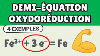 OXYDORÉDUCTION 💪 équilibrer demiéquation  1ère spé  Physique Chimie [upl. by Muriah]