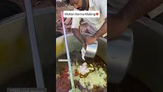 Mutton korma recipe 😱😱 streetfood foodvlog muttoncurry chicken trending officialmour [upl. by Doherty]