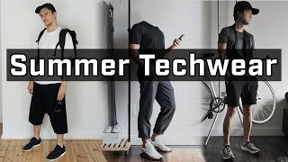 How To Wear Techwear In Summer [upl. by Onairelav275]