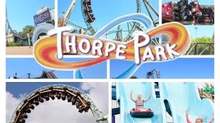 Visit of Thorpe Park Chertsey England [upl. by Marleah]