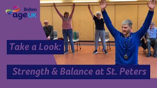 Take A Look Age UK Bolton in the Community Episode 1 Strength amp Balance at St Peters [upl. by Aliuqa]