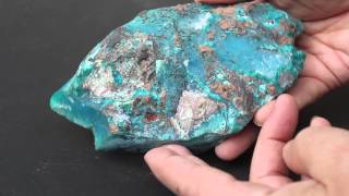 Gem Silica Chrysocolla Inspiration Mine Arizona USA GSVTK [upl. by Darby]