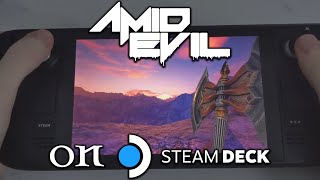 AMID EVIL on Steam Deck [upl. by Alue836]