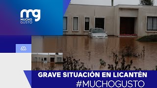 Grave situación en Licantén Alcalde relata evacuación y desborde de ríos en la zona [upl. by Ko]