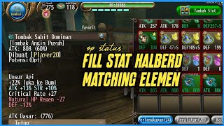 FILL STAT HB DTE MATCHING ELEMEN  TORAM ONLINE [upl. by Jannel242]