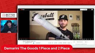 Bat Reviews 2024 Demarini The Goods 2024 1 Piece amp 2 Piece [upl. by Alameda]