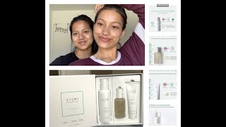 Atomy Derma Real Cica Review  Demonstration with m BFF  Biak Chin Rem [upl. by Weed]