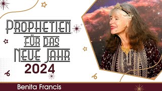 🔴060124  Von Herzen Gottes  Prophetie für neue Jahr 2024  Benita Francis [upl. by Ys]