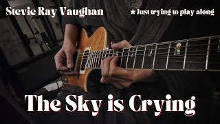 Stevie Ray Vaughan  The Sky is Crying Cover by Simon Peek play along [upl. by Nohsauq]