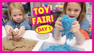 Our First Day at the 2018 Toy Fair in New York [upl. by Deach]