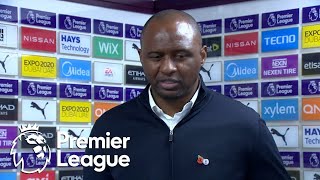 Patrick Vieira Crystal Palace delivered complete game  Premier League  NBC Sports [upl. by Wittenburg]