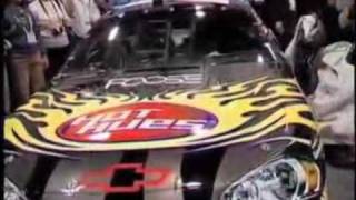 2006 Chip Foose quotHot Huesquot Paint Scheme Revealing with Jeff Gordon [upl. by Eylk]