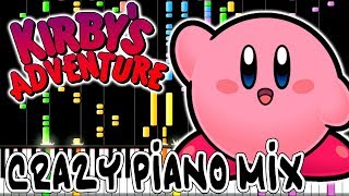 Crazy Piano quotFOREST STAGEquot Kirbys Adventure [upl. by Ihculo]