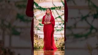 Nayantharas WEDDING DRAPE Revealed by Dolly Jain [upl. by Lymann]