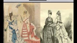 Womens fashions year by year 1795 to 1948 [upl. by Notsla421]