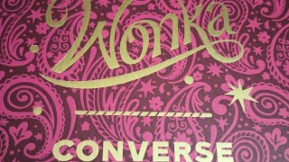 Wonka X Converse Chocolate Swirl Sneakers Review willywonka converse savagedakreep [upl. by Obeng]