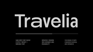 Travelia Font Download [upl. by Temirf848]