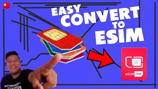 PHYSICAL SIM CONVERT TO ESIM PWEDE NA [upl. by Ardnoyek]