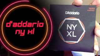 PROBAMOS las cuerdas DADDARIO NYXL [upl. by Norton]