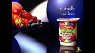 St Ivel Shape Extra Fruit Yoghurt Advert 1990s 90s UK [upl. by Yrrab107]