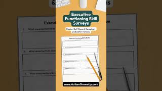 Survey Executive Functioning Skills Across Respondents [upl. by Jelle822]