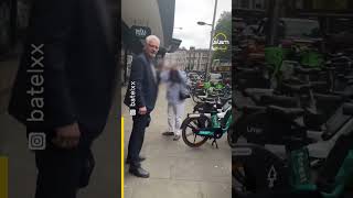 SHOCKING MOMENT WOMENS HIJAB PULLED OFF IN LONDONS KENSINGTON [upl. by Mateya]