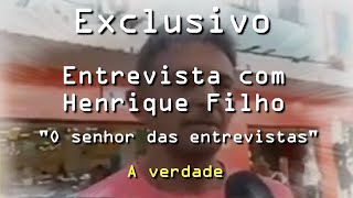 Exclusivo Entrevista com Henrique Filho O Henrique da globo a verdade [upl. by Nhor]