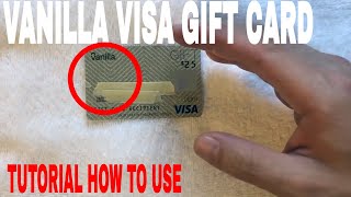 ✅ How To Use Vanilla Visa Gift Card Overview From Start To Finish 🔴 [upl. by Aicillyhp504]