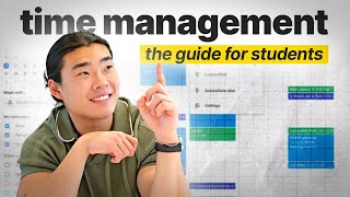 The BEST SYSTEM To Manage Your Time as A STUDENT [upl. by Giacinta]