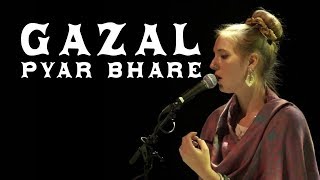 Pyar bhare do sharmile Ghazal sung by Tanya Wills [upl. by Yedsnil]