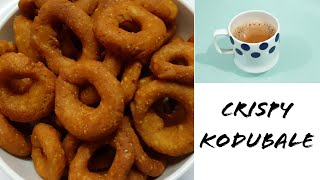 Ring Murukku recipe in Tamil Krishna Jayanthi Special I Crispy Kodubale  Karnatakas famous snack [upl. by Asiilanna]