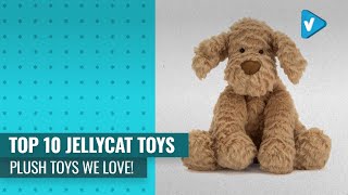 Top 10 Jellycat Toys 2019 Starring Jellycat Fuddlewuddle Puppy Stuffed Animal [upl. by Nitnelav561]