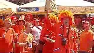 Dutch fans in Frankfurt 1 [upl. by Bing]