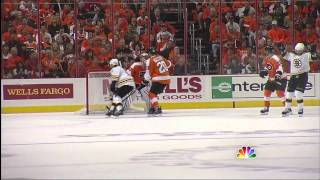 BruinsFlyers Game 1 2011 Highlights 43011 1080p HD [upl. by Fulvi822]