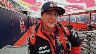 Interview Liam Everts on Lommel and winning that German GP in 2023 [upl. by Rekcut85]