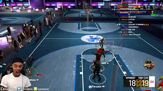 FlightReacts PULLS OFF THE GREATEST CLUTCH comeback against toxic haters NBA 2K22 😂😂 [upl. by Schilit]