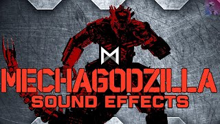 Sound Effects  Mechagodzilla Monsterverse [upl. by Oznohpla]