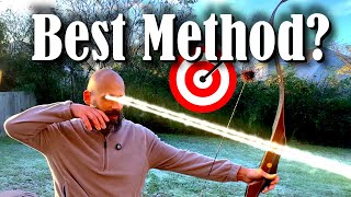 Trad Archery Practice That ACTUALLY Improves Accuracy 5 Arrows 3xDay [upl. by Yekcir]