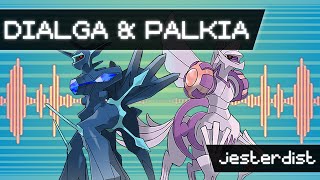 Pokémon Legends Arceus  VS Origin Dialga amp Palkia [upl. by Trant531]