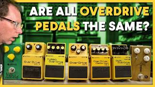 Are All Overdrive Pedals Basically The Same [upl. by Rennob]