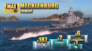 Battleship Mecklenburg Distracted by aircraft carrier and a submarine [upl. by Neelyaj]